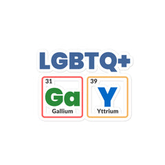 LGBTQ+ GaY Bubble-Free Stickers