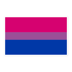 Bisexual Flag Bubble-Free Stickers