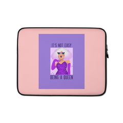 It's Not Easy Being A Queen Laptop Sleeve