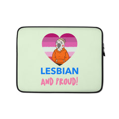 Lesbian And Proud Laptop Sleeve