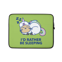 I'd Rather Be Sleeping Laptop Sleeve
