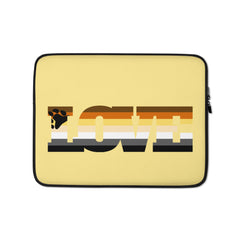 Gay Bear Love Laptop Sleeve