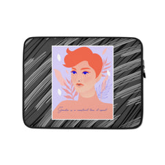 Gender Is A Construct Tear It Apart Laptop Sleeve