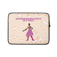 Heteronormativity Is A Cult Laptop Sleeve