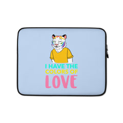 I Have The Colors Of Love Laptop Sleeve