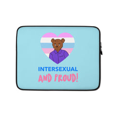 Intersexual And Proud Laptop Sleeve