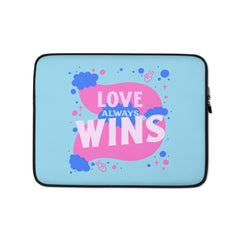 Love Always Wins Laptop Sleeve