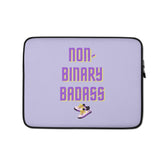 Non-Binary Badass Laptop Sleeve