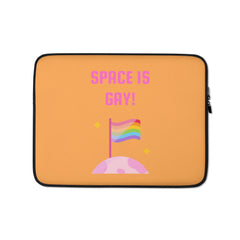 Space Is Gay Laptop Sleeve
