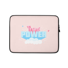 Stand Proud Trans Power Laptop Sleeve