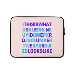 This Is What Genderqueer Looks Like Laptop Sleeve