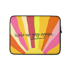 Woke Up Gay Again Laptop Sleeve