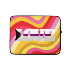 Demisexual Love Laptop Sleeve