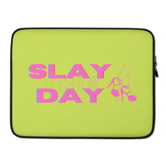 Slay The Day Laptop Sleeve