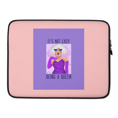 It's Not Easy Being A Queen Laptop Sleeve