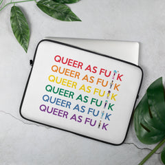 Queer As Fu*k Laptop Sleeve