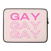 Gay Gay Gay Laptop Sleeve