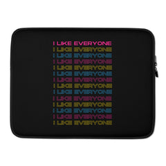 I Like Everyone Laptop Sleeve