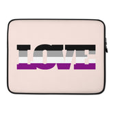 Asexual Love Laptop Sleeve