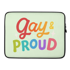 Gay & Proud Laptop Sleeve
