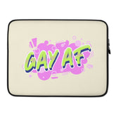 Gay AF Laptop Sleeve