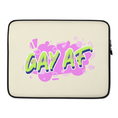 Gay AF Laptop Sleeve