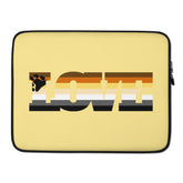 Gay Bear Love Laptop Sleeve
