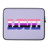 Genderfluid Love Laptop Sleeve