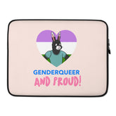 Genderqueer And Proud Laptop Sleeve