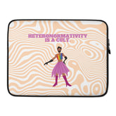 Heteronormativity Is A Cult Laptop Sleeve