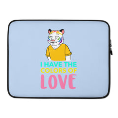 I Have The Colors Of Love Laptop Sleeve