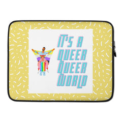It's A Queer Queer World Laptop Sleeve