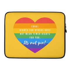 It's Not Pie Laptop Sleeve