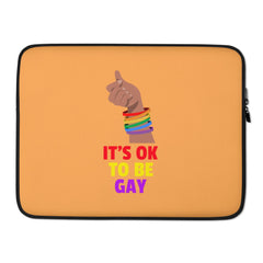 It's OK To Be Gay Laptop Sleeve
