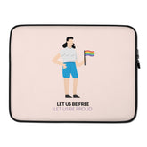 Let Us Be Free Let Us Be Proud Laptop Sleeve