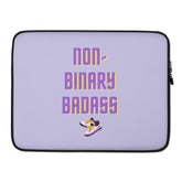 Non-Binary Badass Laptop Sleeve