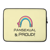 Pansexual & Proud Laptop Sleeve