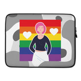 Queer Love Is Love Is Love Laptop Sleeve