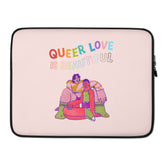 Queer Love is Beautiful Laptop Sleeve