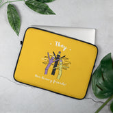 They Non-Binary Friends Laptop Sleeve
