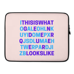 This Is What Genderqueer Looks Like Laptop Sleeve