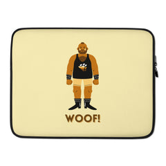Woof! Gay Bear Laptop Sleeve