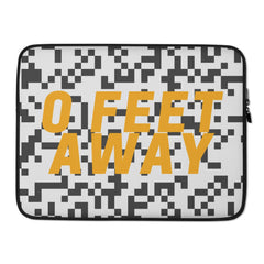 Zero Feet Away Grindr Laptop Sleeve