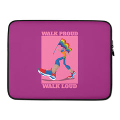 Walk Proud Walk Loud Laptop Sleeve