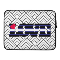 Leather Pride Love Laptop Sleeve