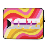 Demisexual Love Laptop Sleeve