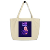 Death Drop Large Organic Tote Bag