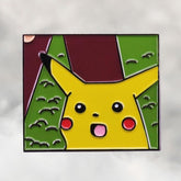 Pikachu Meme Enamel Pin