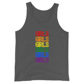 Girls Girls Girls Unisex Tank Top