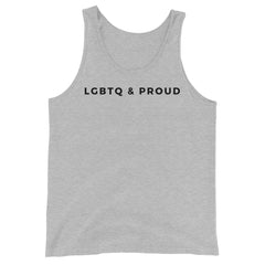 LGBTQ & Proud Unisex Tank Top